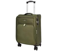 A1 FASHION GOODS Maletas ultraligeras expandibles suaves de 8 ruedas, bolsas de viaje Cuba, Khaki, Cabin, Maleta