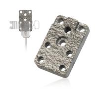 A1 Mini Synthetic Stone Hotend Heating Assembly Alta Temperature Resistente 800°C,Repuesto Base Calentadora Piedra Sintética,No Propensa Carbonización/Delaminación Compatible with Bambu Lab A1/A1 Mini