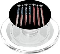 A10 Warthog Jet Estados Unidos Avión Thunderbolt 4 de Julio PopSockets PopGrip para MagSafe