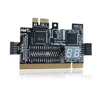 A1105 Advanceds - Dispositivo de diagnóstico de PCB para resolución de problemas de hardware de computadora, incluyendo tarjeta gráfica de memoria de CPU, tarjeta de depuración PCIe con indicadores