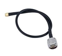 a11120700ux0201 RP-SMA - Adaptador de conector macho a N macho - Cable coaxial RF Pigtail 16.1"
