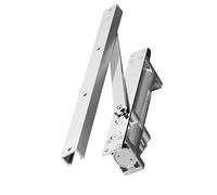 A11I 1 Juego Cierrapuertas Hogar de Seguridad con Tope Hidráulico Ajustable