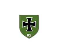 A1293 - Adhesivos de PzGrenBtl 82, diseño de tanque Grenadier Bataillon Lüneburg, 7 x 6 cm
