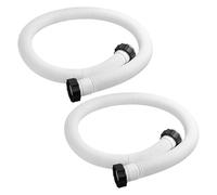 A12E-2 Pcs Pool Filter Pump Hose Swimming Replacement Pipe 1.5 Inch Diameter 59 Inch Long For INTEX 29060E Filter Pumps