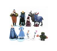 (A13) Figuras de acción de PVC de Disney Frozen, Reina de las Nieves, Elsa, Anna, Olaf, Kristoff, Sven,