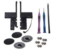 A1398 - Tornillo trasero para altavoces izquierdo + derecho + almohadilla de goma para pie de pie para libro de 15 pulgadas A1398 Set ME664 665 MC975