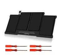 A1466 Batería Compatible con MacBook Air 13 Pulgadas A1369 A1405 A1496 A1377, (Mediados de 2013, principios de 2014, principios de 2015)(A1369, Finales de 2010, Mediados de 2011) [6800mAh 54.4Wh]