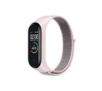 (A16)Correa de nailon para Xiaomi Mi Band 4/5/6/7 Pulsera deportiva transpirable para