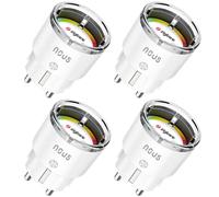 A1Z Enchufe Inteligente ZigBee con Monitorización Energética, 16A, Control Remoto, Control por Voz, Temporizador y Programación, Compatible con Alexa, Google Home, Requiere Hub ZigBee, Pack de 1