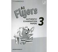 A2 Flyers 3 Answer Booklet