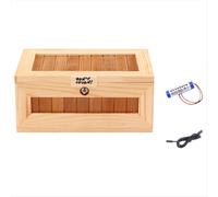 A2-No toques la caja inútil. Broma decorativa y divertida.