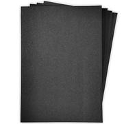 A2 Recycled Black Sugar Paper 100gsm 20 Sheets by BCreative ®