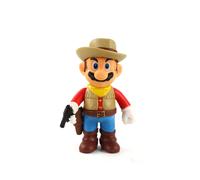 (A20-12CM) Juego Super Mario Bros Dibujos Animados Muñecas Modelo Anime Figuras Luigi Yoshi Mario Creativo