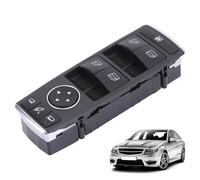 A2128208310 Interruptor de elevalunas delantero izquierdo para Mercedes Clase C W204 S204 W212 S212 A207 2007-2016 Interruptor de control de ventana eléctrica Power Master 2128208310