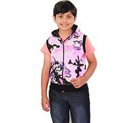 A2Z 4 Kids Chaleco Con Capucha Sin Mangas Con Cremallera Nuevo Informal A La Moda Para Niñas - Gilet Camo Baby Pink 13