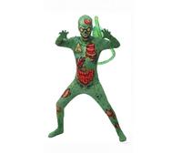 A2Z 4 Kids Disfraz de zombi quemado para Halloween para niños y niñas, disfraz de zombi quemado 3-5