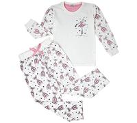 A2Z 4 Kids Niñas Ballerina Imprimir Niños PJS 2 Pedazo Algodón Conjunto Salón Traje - PJS 168 Dance Baby Pink._9-10