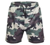 A2Z 4 Kids Niños Activo Pantalones Cortos De Educación Física Camuflaje - Shorts S10 Camo Green 9-10