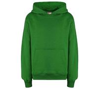 A2Z 4 Kids Sudadera Lisa con Efecto Tie-Dye para niñas y niños - Plain Sweat Hoodie Green 11-12