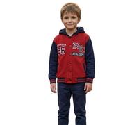 A2Z 4 Kids® Unisex Niños Niñas Niños Béisbol NY Atletismo Chaqueta con Capucha Universidad Sudadera con Capucha Nueva Edad 7 8 9 10 11 12 13 Años