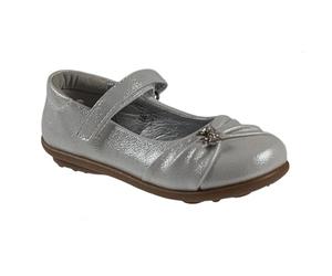 A2Z 4 Kids Zapatos de vestir para niñas con purpurina Mary Jane con correa para bebés, White, 25 EU