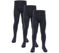A2Z 4 Mallas de algodón para uniforme escolar para niñas, paquete de 3, cálidas, suaves y duraderas, para uso escolar cómodo