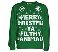 A2Z 4 Niños Niña Jersey de Navidad Vacaciones Sudadera Cuello Redondo Top