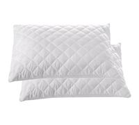 A2Z AZ - Protector de almohada acolchado para colchón súper suave y lujoso, color blanco, 50 x 70 cm