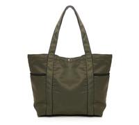 A2Z Bolsa de nailon para mujer, grande, ligera, para viajes, trabajo, gimnasio, compras, con asas largas y múltiples bolsillos, para uso diario, casual, talla única, Khaki, Talla única