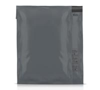 A2Z Paquete de 100 bolsas de polietileno ecológicas para envíos postales de 9 x 12 pulgadas, color gris, autoadhesivas, bolsas de embalaje surtidas, 152 mm a 305 mm