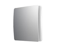 A2ZWORLD Aspiradora de baño, extractor de aire, 212x208mm, agujero 150mm, profundidad 105mm, 25W 230V 50Hz, 155m³/h 35dB.