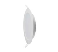 A2ZWORLD Foco LED empotrable en forma redonda, modelo delgado y sin LED, IP20 de interior (12 W, 1200 lm, D170 x 28 mm, agujero 155 mm, blanco cálido 3000 K)