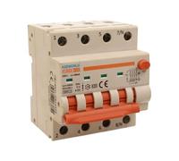 A2ZWORLD Interruptor magnetotérmico diferencial trifásico, tipo A 30 mA, RCBO Clase A 4P C20 20 A, curva C 3P + N 6000 A, ocupa 4 módulos DIN, AC 400 V IP20