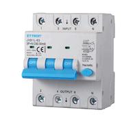 A2ZWORLD Interruptor magnetotérmico diferencial trifásico, tipo A 30 mA, RCBO Clase A 4P C50 50 A, curva C 3P + N 6000 A, ocupa 4 módulos DIN, AC 400 V IP20