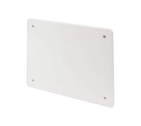 A2ZWORLD Tapa para caja de derivación con tornillos 160 x 130 mm, blanco, IP40, 1 unidad