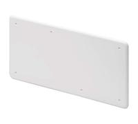 A2ZWORLD Tapa para caja de derivación con tornillos 294 x 152 mm, Blanco, Plástico, IP40
