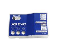 A3 EVO 6-Axis Gyro & Stabilization Balancer Flight Controller Support PPM Receiver for Flying Wing Aircraft RC Plane