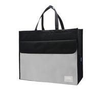 A3 File Tote Bag - Bolsa de almacenamiento de documentos portátil con asa, organizador grande y robusto | Funda para el transporte de grandes capacidades documentos, periódicos, revistas, mapas