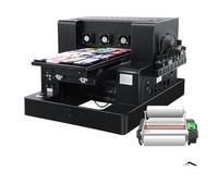 A3 Máquina de impresión DTF A3 Flatbed Printer XP600 para Madera de Botella de bolígrafo Compatible con impresoras DTF A3(A3 XP600 UV DTF)