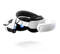 A3 Max BateríA Headstrap para Meta Quest 3s/3, Carga RáPida De 20w Con BateríA MagnéTica De 10.800 Mah, MáXimo Confort Y Mayor Tiempo De Juego, Compatible Con Los Accesorios Quest 3s/3 (Blanco)