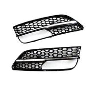 A3 para estándar 2014-2016 para Hatchback Car Styling Front para deporte cubierta de luz antiniebla parrilla(Chrome)