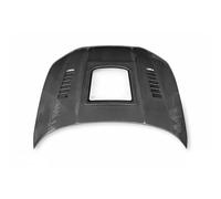 A3 S3 Rs3 Fibra de carbono Frp Cubiertas de capó de motor delantero transparente Compatible con Audi A3 S3 Rs3 Kit de carrocería de coche 13-19(Carbon Fiber)