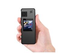 A32 Full 1080P Mini cámara Digital Videocámara Cuerpo pequeño Desgastado Cámara de policía Detección de Movimiento Deportes DV Coche DVR for el hogar Mascotas Oficina(Only Camera)