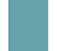 A4 7mm Ruled Notebook - Lined Journal for Office, School, and Work - Cadet Blue Matte Hardcover / Softcover Options: Smooth Pages for Note-Taking, Meetings, Planning, and Professional Productivity