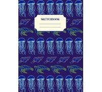 A4 Blue Ocean Sketchbook - 200 Page (100 sheet) Art Journal for All Ages