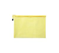 A4 carpeta transparente, Bolsa archivadora con cremallera transparente de alta capacidad, resistente al agua, Multicolor, A4/A5, 20 piezas(Giallo,A5)