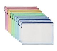 A4 carpeta transparente, Carpeta transparente de 30 piezas multicolor 34x24x10 cm for oficina