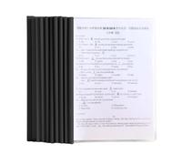 A4 Cubierta De Encuadernación De Informes, Deslizante Encuadernador, Cubiertas De Informe A4, 10 Piezas Cubiertas De Informes Con Barra Deslizante, Plástico Carpeta De Archivos Con Barra Deslizante