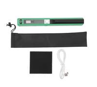 A4 Document Scanner Portable 900 dpi Multifunctional Handheld Image Scanner for Home Office Use Compact with 3 Resolution Modes Easy to Use No Drivers (Green)