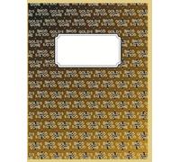 A4 GRID NOTEBOOK - Gold's Gone by Freya Skye: A4 Grid Notebook with Small Squares, 500 Pages, Extra-Thick Graph Paper Notebook for School, University, ... Gone" by Freya Skye, for Everyday Writing